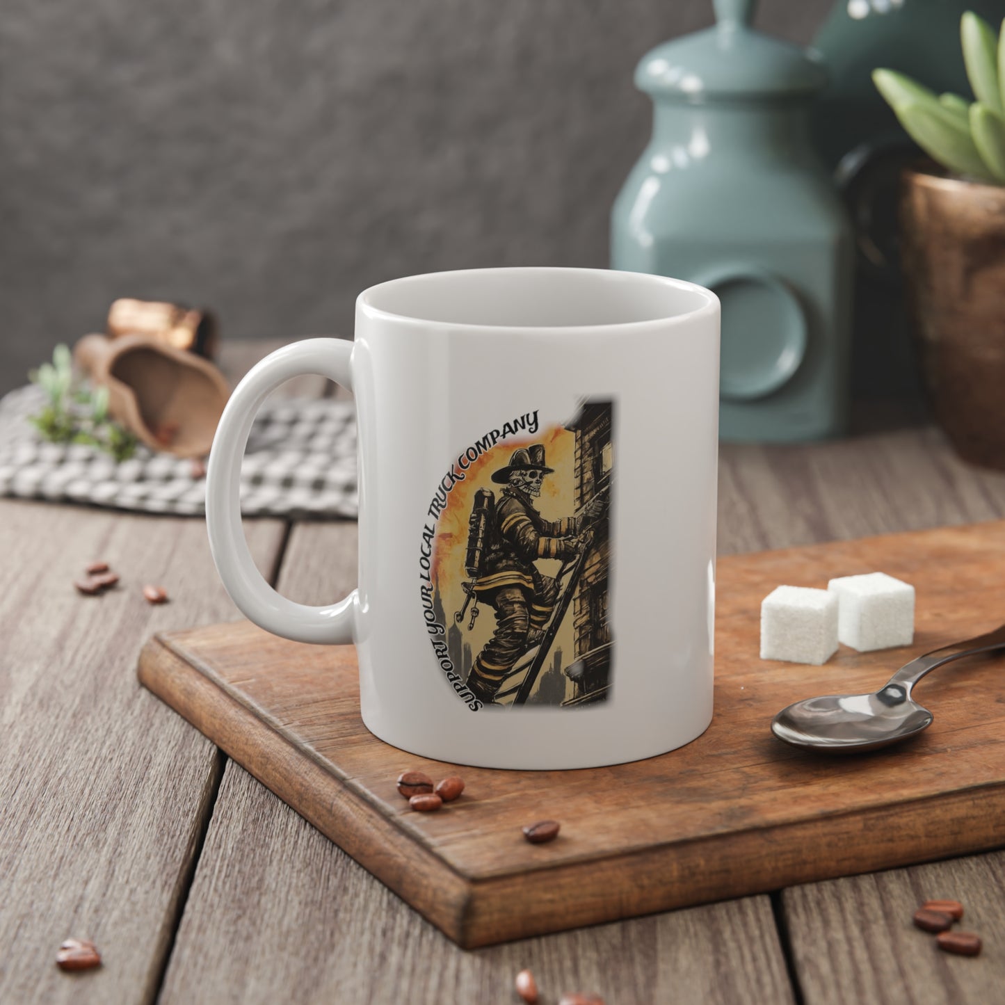 SUPPORT YOUR LOCAL TRUCK CO. MUG