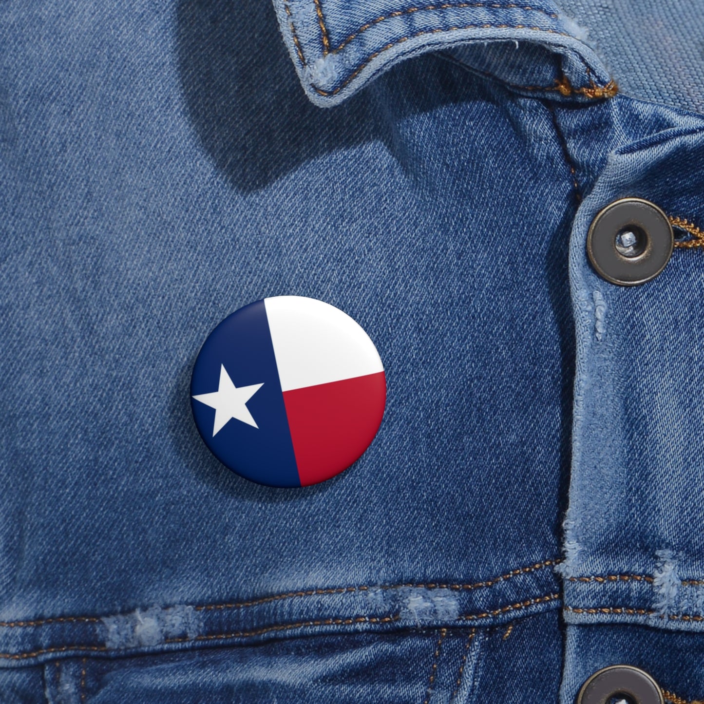 TEXAS STATE FLAG HELMET PIN